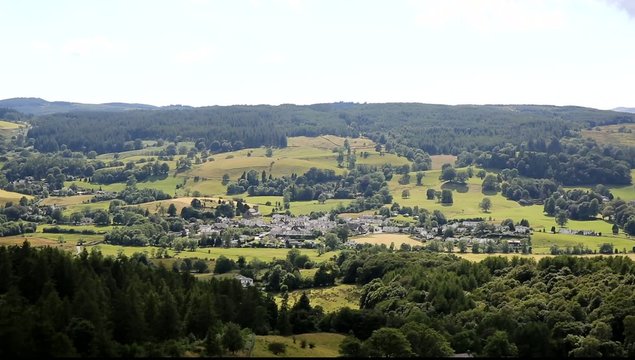 Hawkshead Lake District National Park England uk