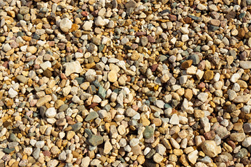 background from gravel stones