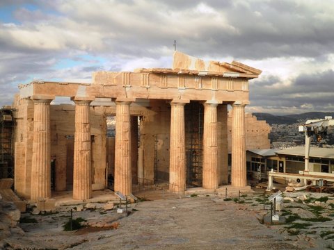 Acropolis Temple Athens Greece