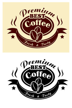Premium coffee banner