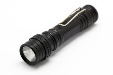 black flashlight