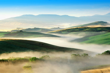 Obraz premium Tuscany bales