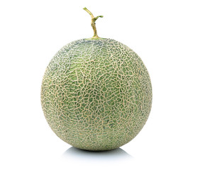 melon isolated on white background