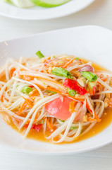 green papaya salad