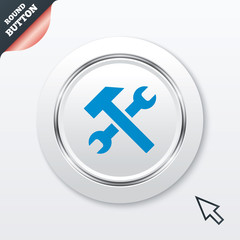 Repair tool sign icon. Service symbol.