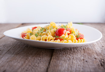 Fusilli pasta