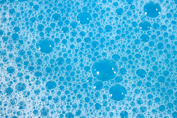 Soapsuds bubbles background - obrazy, fototapety, plakaty