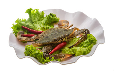 Raw crab