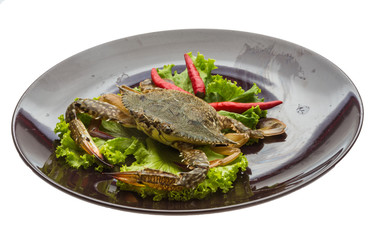 Raw crab