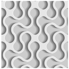 vector 3d paper seamless pattern © Roman Sotola