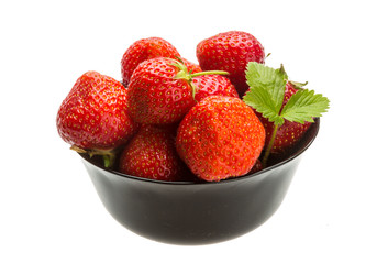 Strawberry in the bowl