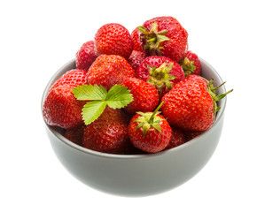 Strawberry in the bowl