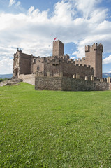 Fototapeta na wymiar Javier Castle in Navarra.Spain