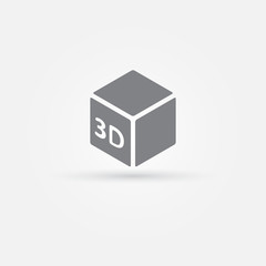 3D Print vector icon