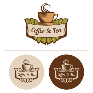 Coffee And Tea Logo Template