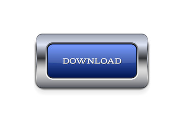 Blue download button