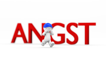 vor angst weglaufen