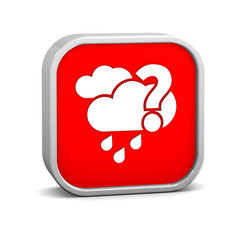 Likely cloudy with small amount of rain sign