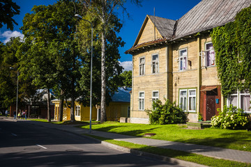 Fototapeta na wymiar Lithuania, Druskininkai. the view on the town
