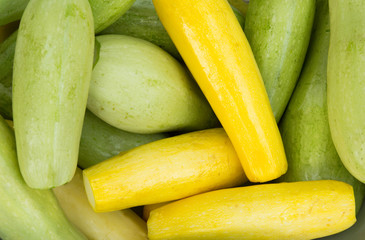 background with zucchini