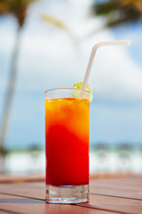 Drink on the beach