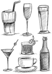 Drinks Drawing