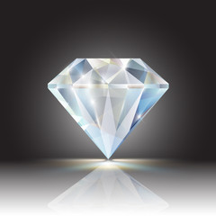 Vector shiny diamond