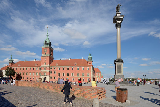 Fototapeta Royal Castle in Warsaw, Poland
