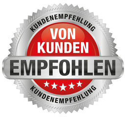 Von Kunden empfohlen - Kundenempfehlung