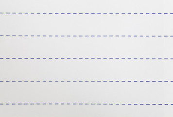 white paper background