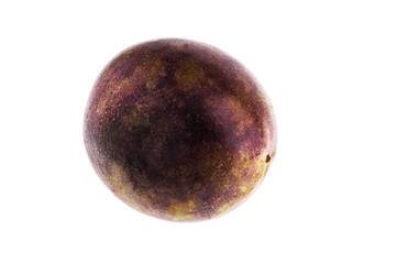 Fototapeta premium Passion fruit isolated on white background with clipping path