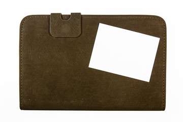 Note paper on a tablet,Abstract.