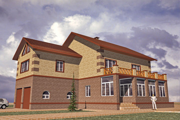 Fototapeta premium Major Cottage