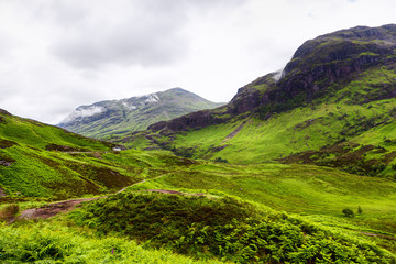 Fototapeta na wymiar Scotland highlands