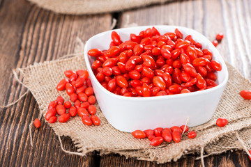 Goji Berries in a bowl