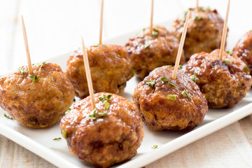 Tasty meatballs