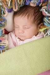 young baby sleeping