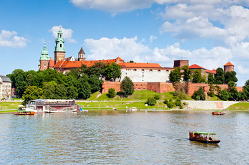 Fototapeta premium Royal castle in Krakow - Wawel