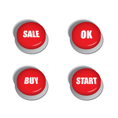 Red buttons with various commands v. 2
