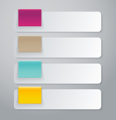 Obraz premium Set of banners