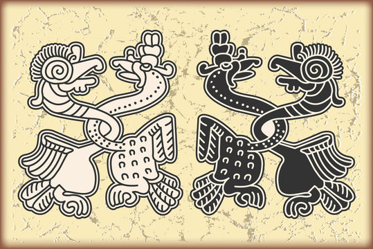 Ornament in style of the Maya