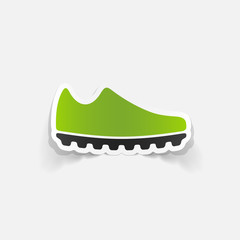 realistic design element: sneakers