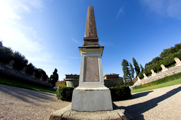 Obraz premium Boboli Garden in Florence, Italy