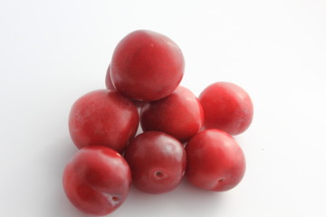 Récolte de prunes