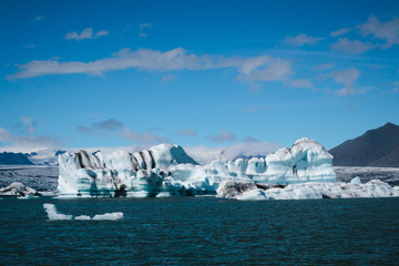 glacier lagoon in Iceland