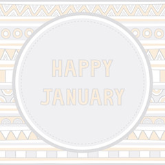 Happy January background1