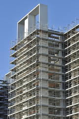 Fototapeta premium cantiere di costruzione edile - Milano Portello Fiera