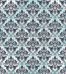 Damask seamless pattern