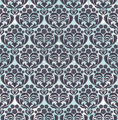 Damask seamless pattern