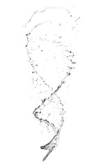 Water Twirl and Splash